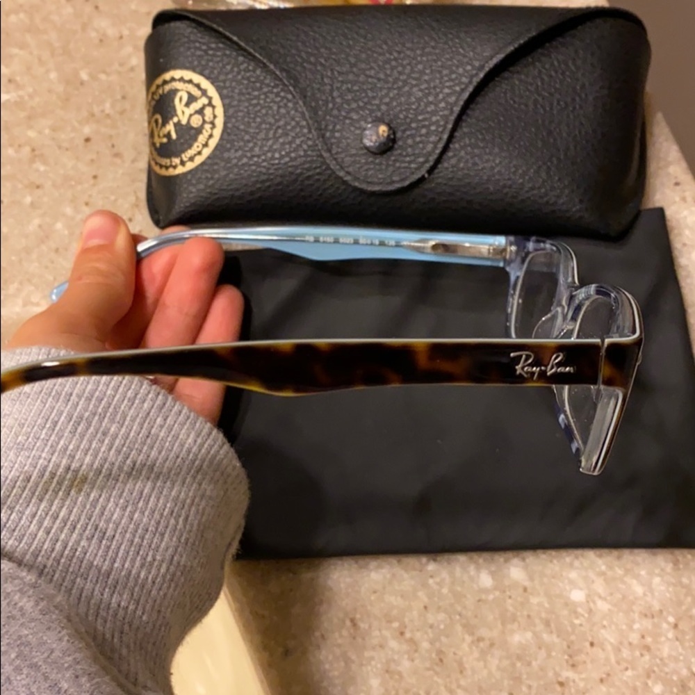 Ray-Ban Tortoise Eye Glasses Frames - Picture 6 of 6